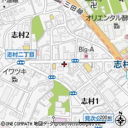 東京都板橋区志村1丁目34-16周辺の地図