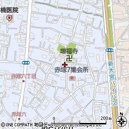 赤塚七丁目児童遊園トイレ周辺の地図