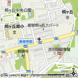 桐ヶ丘歯科クリニック周辺の地図