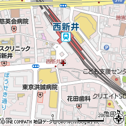 ミライザカ 西新井西口駅前店周辺の地図
