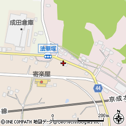 千葉県成田市吉倉11周辺の地図