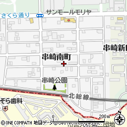 千葉県松戸市串崎南町97周辺の地図