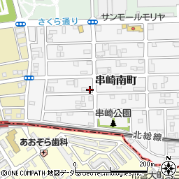 千葉県松戸市串崎南町107周辺の地図