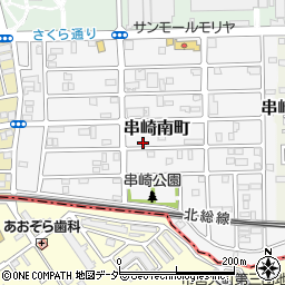 千葉県松戸市串崎南町104周辺の地図