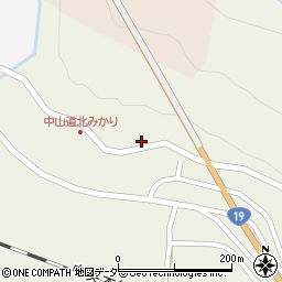 長野県木曽郡上松町小川1907-5周辺の地図