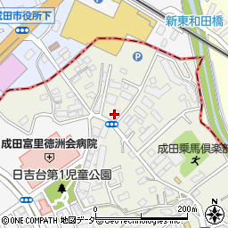 日成ハイツ３周辺の地図
