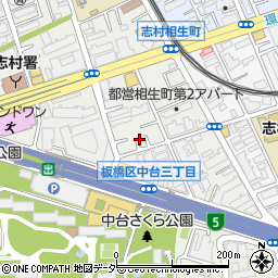 東京都板橋区相生町5周辺の地図