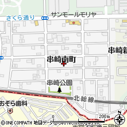 千葉県松戸市串崎南町100周辺の地図