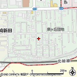 千葉県松戸市松飛台578周辺の地図