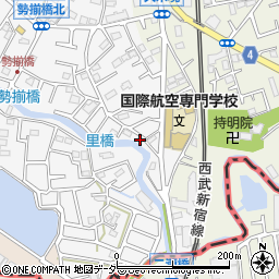 埼玉県所沢市久米337-24周辺の地図