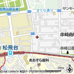 千葉県松戸市串崎南町216周辺の地図