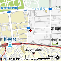 千葉県松戸市串崎南町217-3周辺の地図