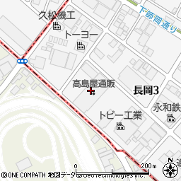 西多摩運送株式会社　西東京物流センター周辺の地図