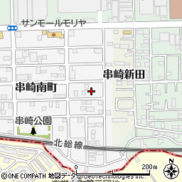 千葉県松戸市串崎南町91周辺の地図