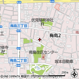 日本共産党足立地区委員会周辺の地図