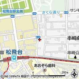 千葉県松戸市串崎南町217-1周辺の地図