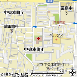 高齢者在宅サービスセンター中央本町周辺の地図