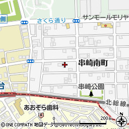 千葉県松戸市串崎南町105周辺の地図