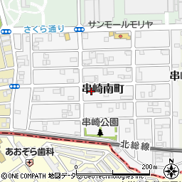 千葉県松戸市串崎南町103周辺の地図