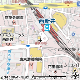 カラオケ館 西新井西口駅前店周辺の地図