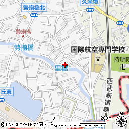 埼玉県所沢市久米337-4周辺の地図