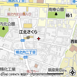 聖教新聞江北販売店周辺の地図