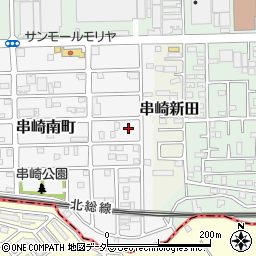 千葉県松戸市串崎南町89周辺の地図