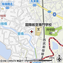 埼玉県所沢市久米332-20周辺の地図