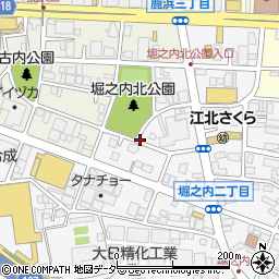 【オートバイ専用】akippa堀之内1-20駐車場【6-2】周辺の地図