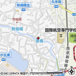 埼玉県所沢市久米308-8周辺の地図