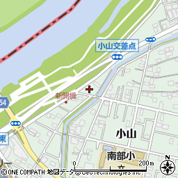 千葉県松戸市小山312周辺の地図