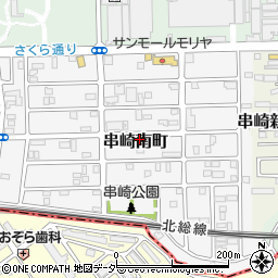 千葉県松戸市串崎南町98周辺の地図