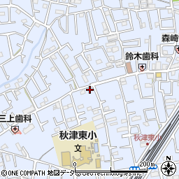 東京都東村山市秋津町4丁目38-47周辺の地図