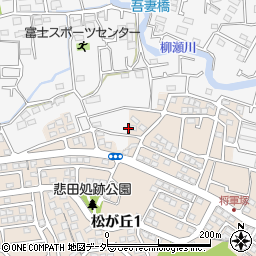 埼玉県所沢市久米1724-4周辺の地図