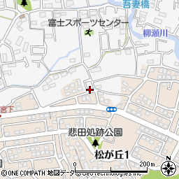 埼玉県所沢市久米1810-4周辺の地図