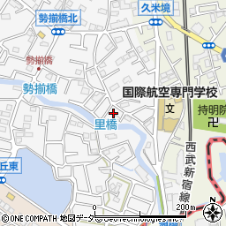 埼玉県所沢市久米337-5周辺の地図