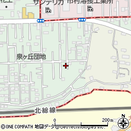 千葉県松戸市松飛台587周辺の地図