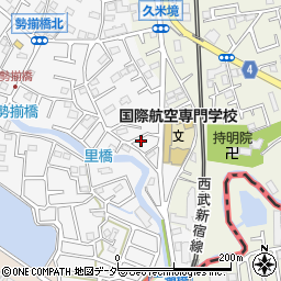 埼玉県所沢市久米332-2周辺の地図
