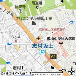 朝日生命保険相互会社　板橋東営業所周辺の地図