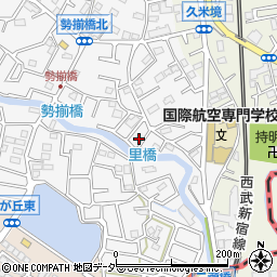 埼玉県所沢市久米308-10周辺の地図