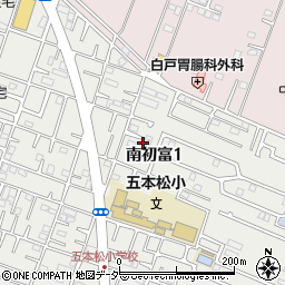 〒273-0123 千葉県鎌ケ谷市南初富の地図