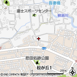 埼玉県所沢市久米1720-3周辺の地図