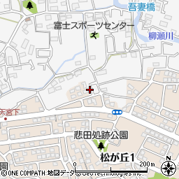 埼玉県所沢市久米1810-9周辺の地図