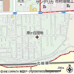 千葉県松戸市松飛台583-1周辺の地図