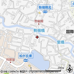 埼玉県所沢市久米75-3周辺の地図