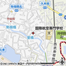 埼玉県所沢市久米337-2周辺の地図