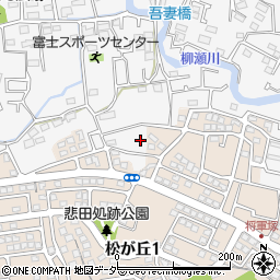 埼玉県所沢市久米1724-3周辺の地図