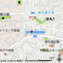 瀧野川信用金庫徳丸支店周辺の地図