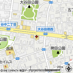 ＨｏｎｄａＣａｒｓ東京中央環七大谷田店周辺の地図
