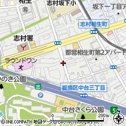 〒174-0044 東京都板橋区相生町の地図